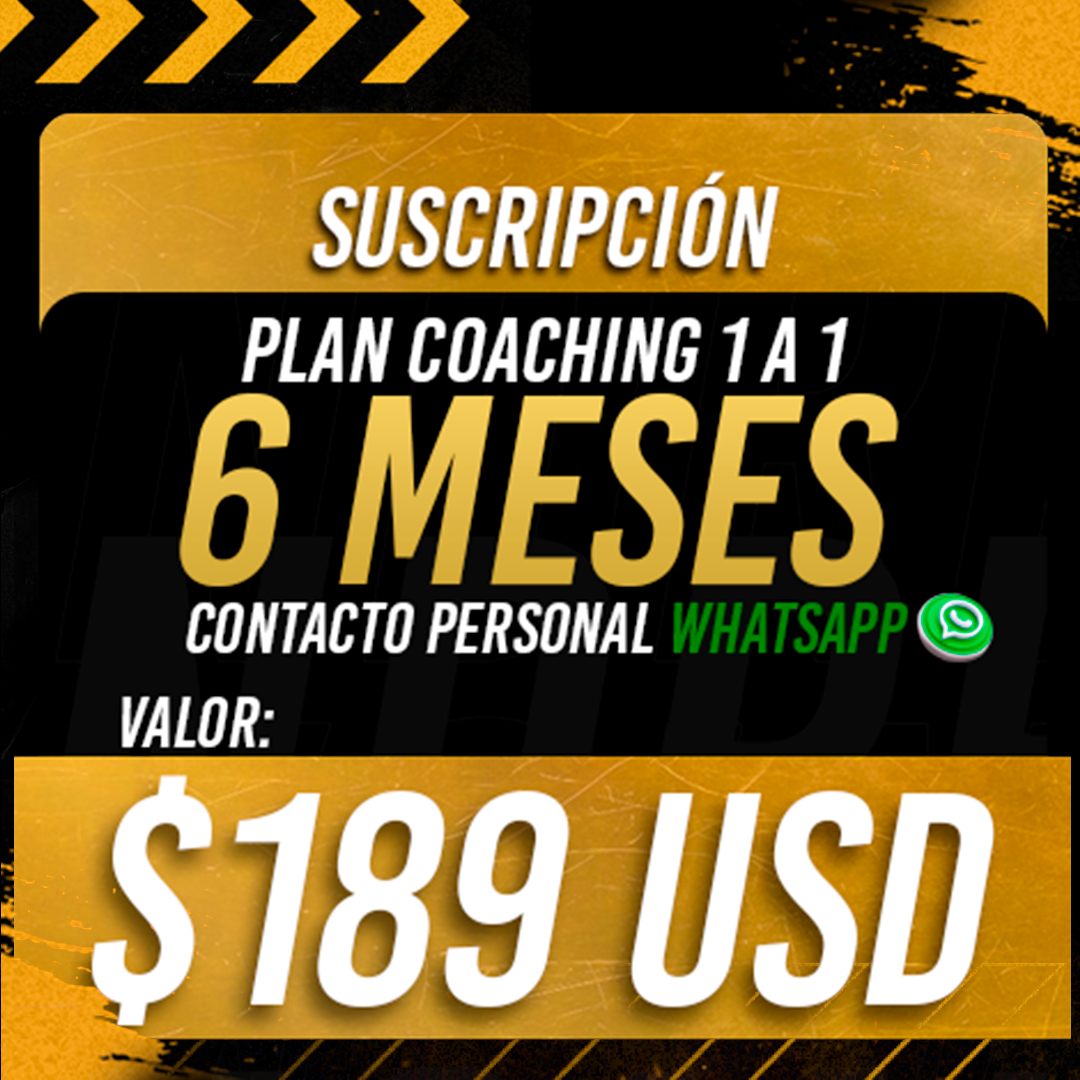 Plan Coaching 6 meses